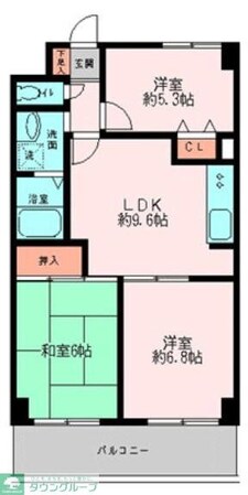 アーバンコート宮崎台の物件間取画像